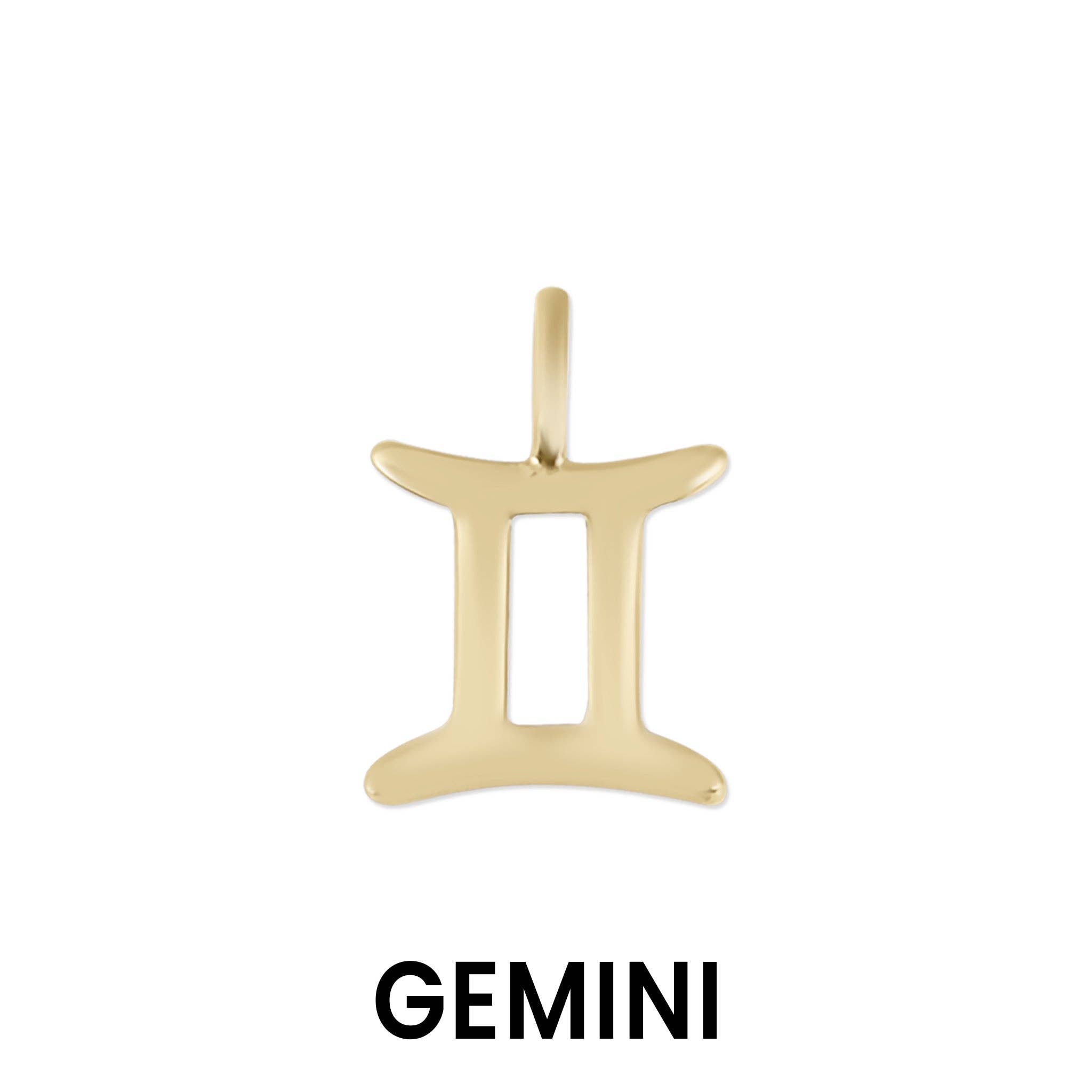 WJW - Wholesale Individual Charm/Pendant - 14K Solid Gold Zodiac Charms for Permanent Jewelry10