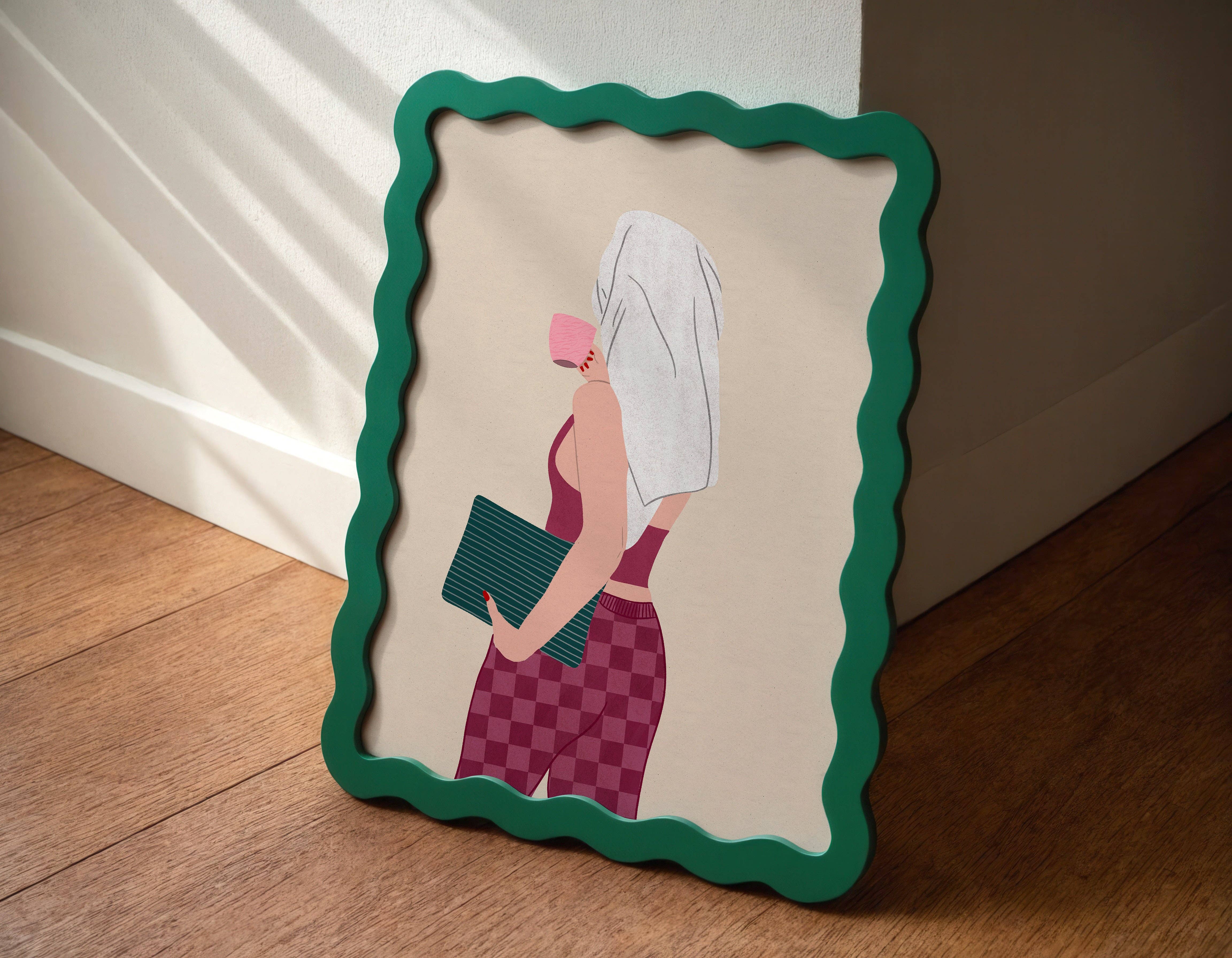 Pink Giraffe Print Co - Wholesale Art Print - Protecting My Peace Print6