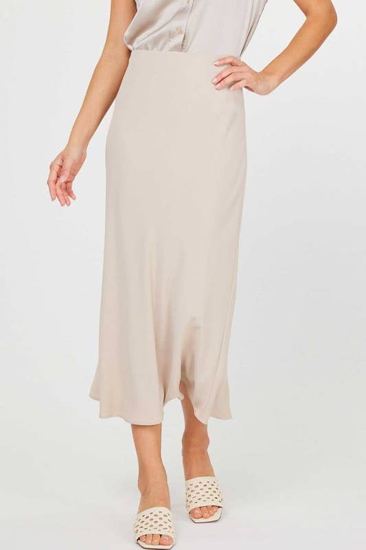 Current Air - Wholesale Skirt - Women's - Slip Maxi Skirt7