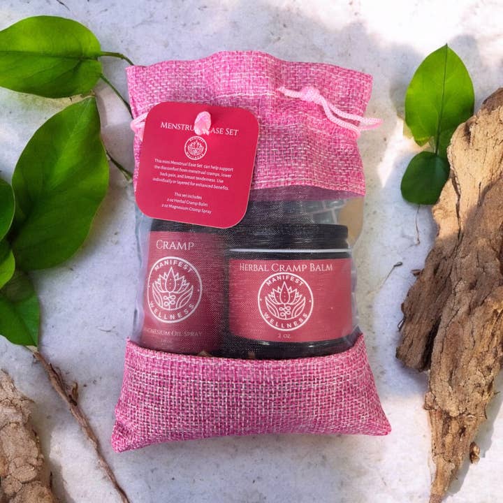 Manifest Wellness - Wholesale Feminine/Menstrual Support Drops - Menstrual Ease Set