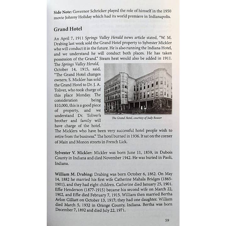Historic Valley Publishing -IN – Großhandel Buch – Erwachsene – historische Bücher, Hotels, Clubs und Pensionen
