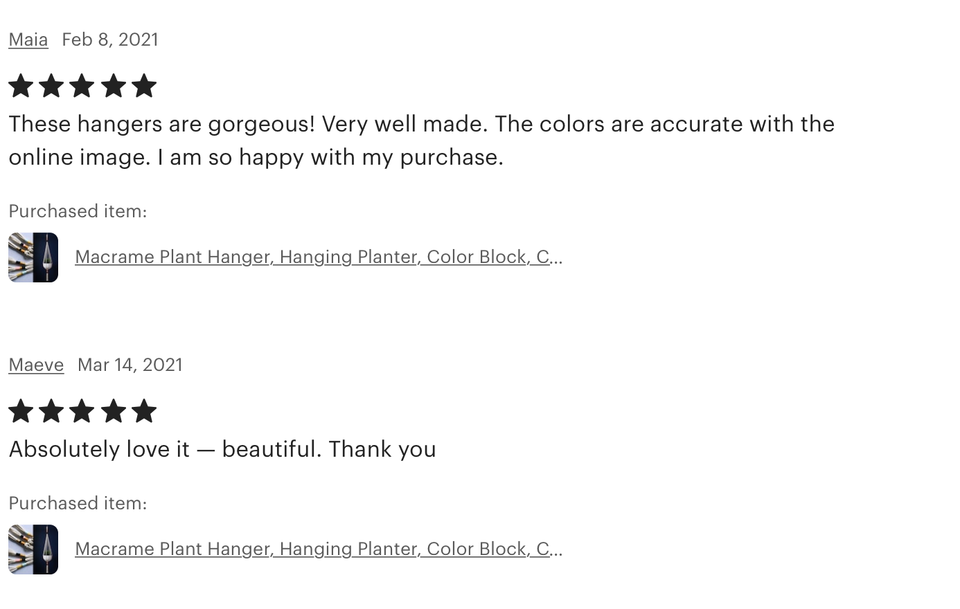 Freefille Market - Wholesale Hanging Planter - Macrame Plant Hanger, Hanging Planter, Color Block4