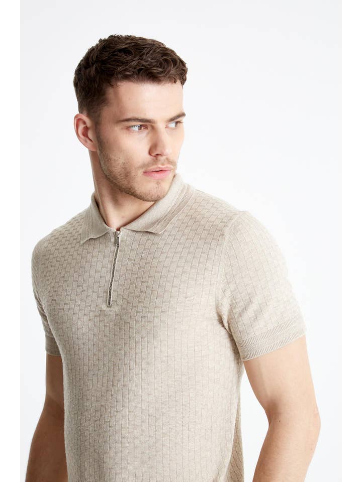 Jameson Carter – wholesale Polo – Men’s – Henri Knitted Polo Shirt4