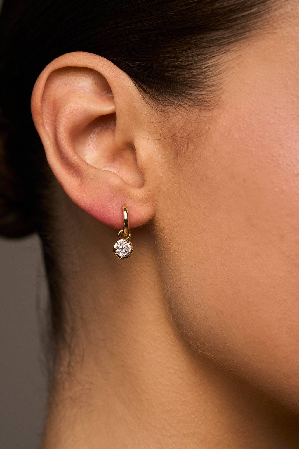 Lili Claspe - Wholesale Huggie Earrings - Petite Celeste Charm Huggies10