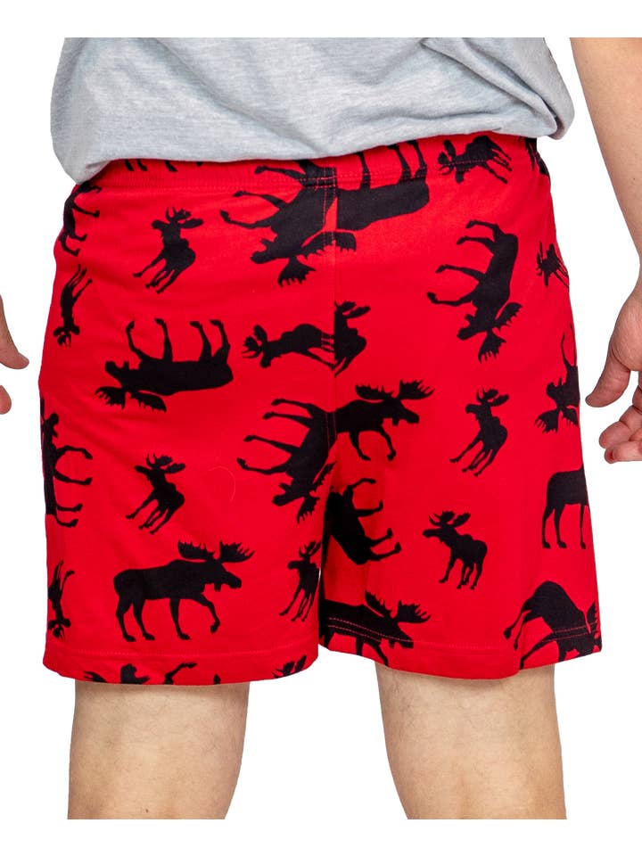 Lazy One - Wholesale Underwear - Men's - Classic Moose Boxer XS3