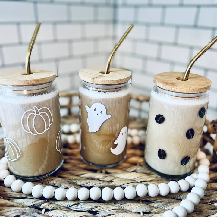 Salty Spouse Glassware - Wholesale Drinking Glass/Cup - Ghost Beer Can Style Glass - Fall2