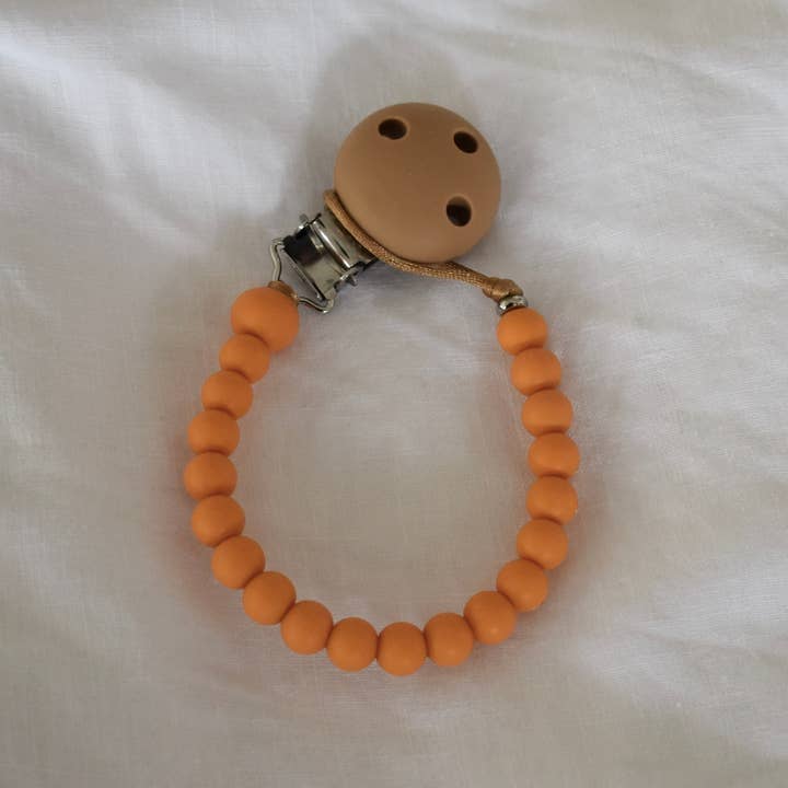 Bella Zailea - Wholesale Pacifier Clip - Baby - Silicone Dummy Clip - Vintage | Safety Certified