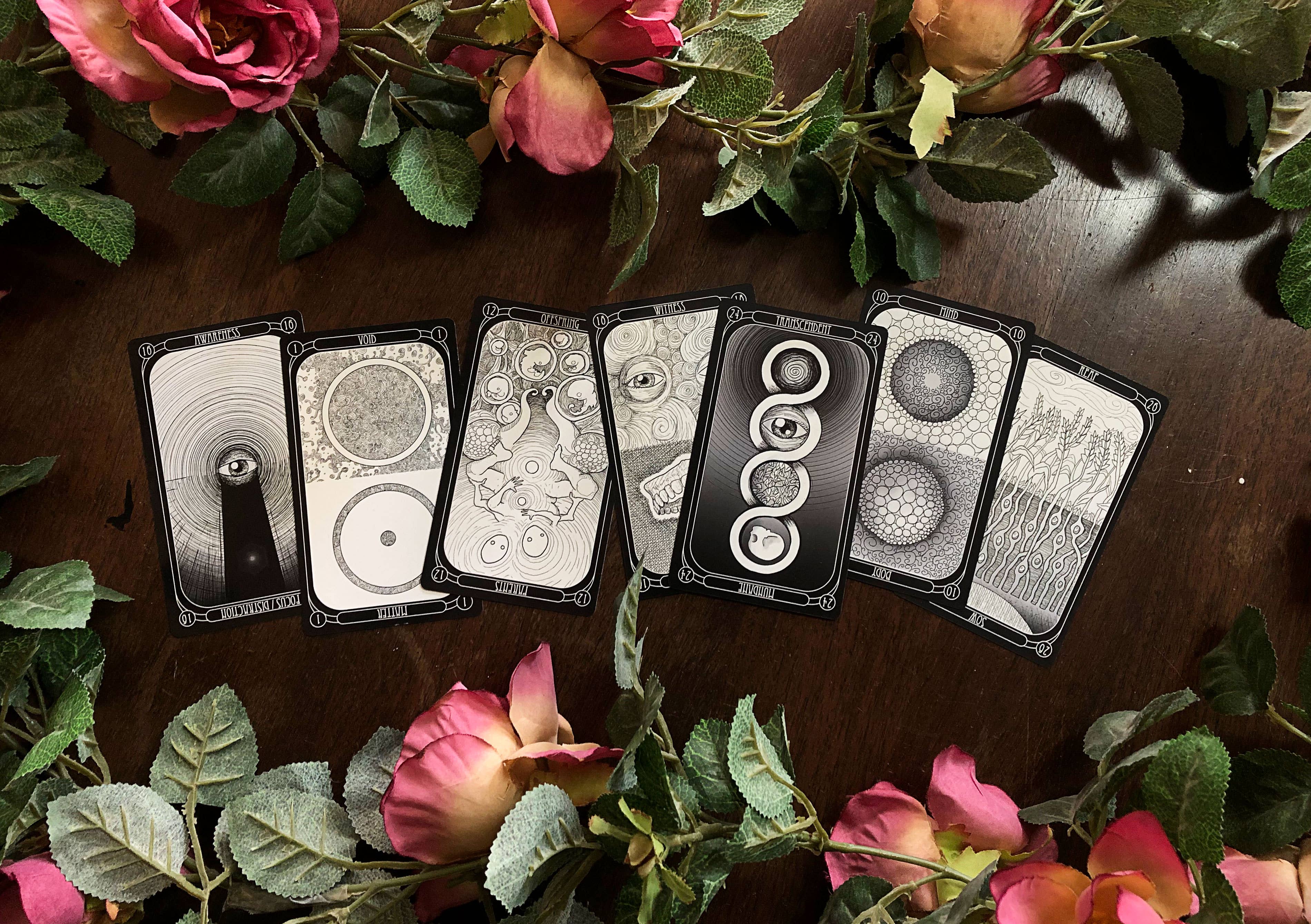 Somnambulant Visuals - Vente Cartes de tarot - Le Jeu d'Oracle Eigengrau4