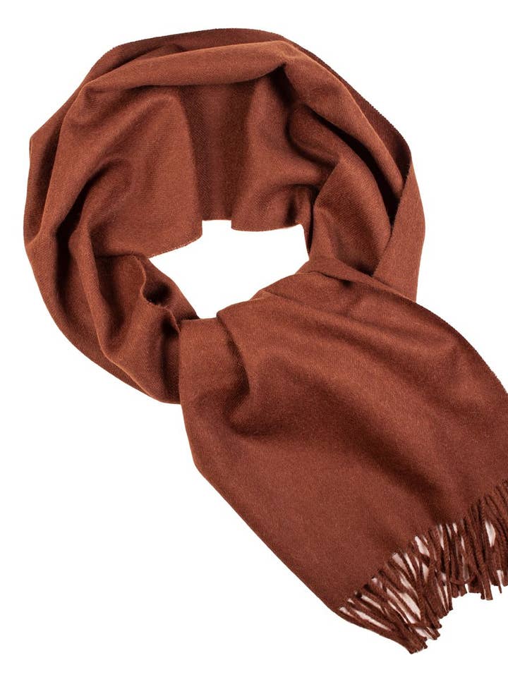 Schoko Alpaka Wolle Schal für den Großhandel von Sokisahtel I BestSockDrawer