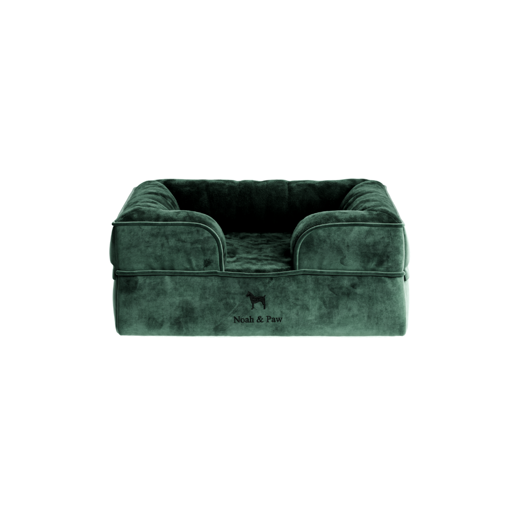 NOAH AND PAW LLC - Wholesale Bed voor huisdieren- Kat/hond - Velvet orthopedisch hondenbed met memoryfoam en verkoelende gel10