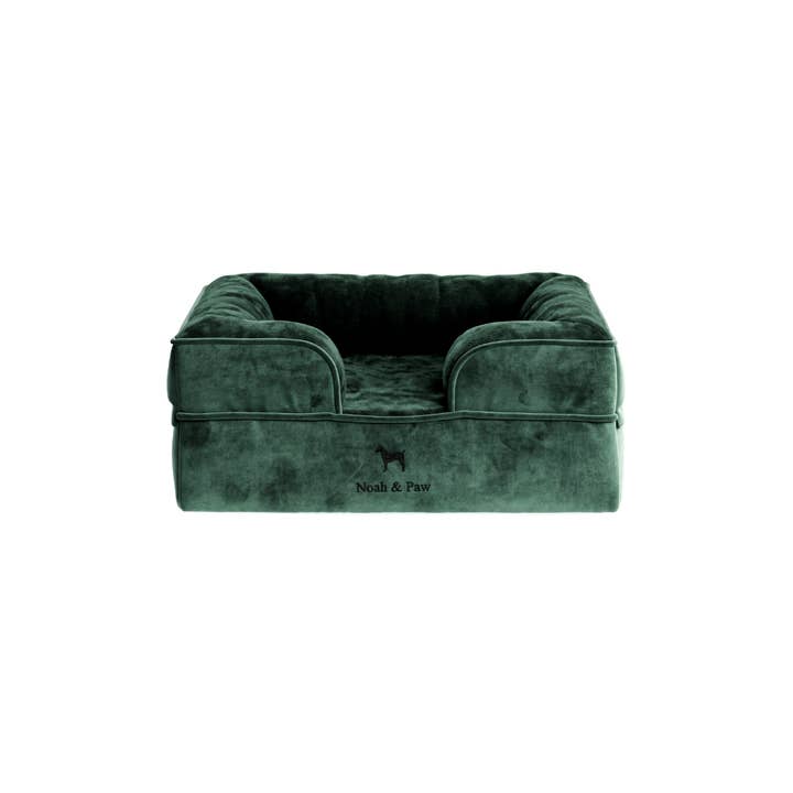NOAH AND PAW LLC - Wholesale Bed voor huisdieren- Kat/hond - Velvet orthopedisch hondenbed met memoryfoam en verkoelende gel10