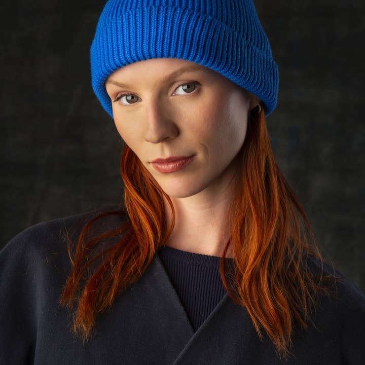 Wolvis - Wholesale Beanie - Unisex - Cobalt beanie1