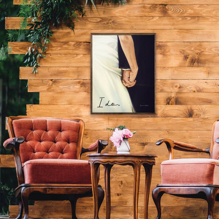 Kendrick Home - Wholesale Sign - I Do Art Print3
