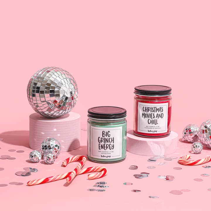 Brittany Paige - Wholesale Jar/filled candle - Big Christmas Energy Candle1