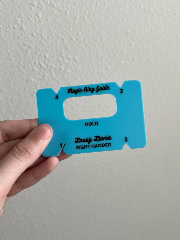 Guide des bagues magiques pour les débutants au crochet pour la vente par Lousy Llama Creations