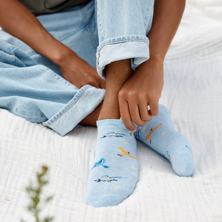 Conscious Step - Wholesale Socks - Unisex - Ankle Socks that Protect Songbirds5