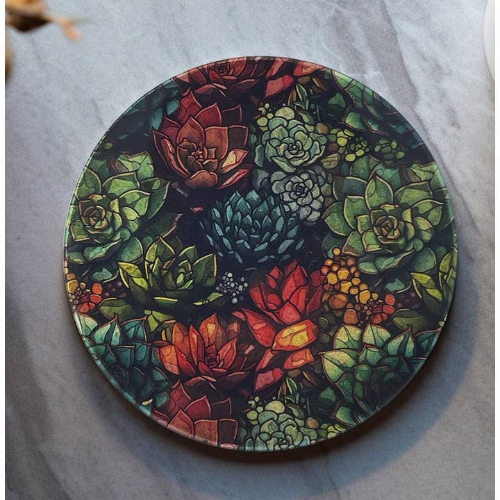 Succulents Coaster for wholesale by Form Hous