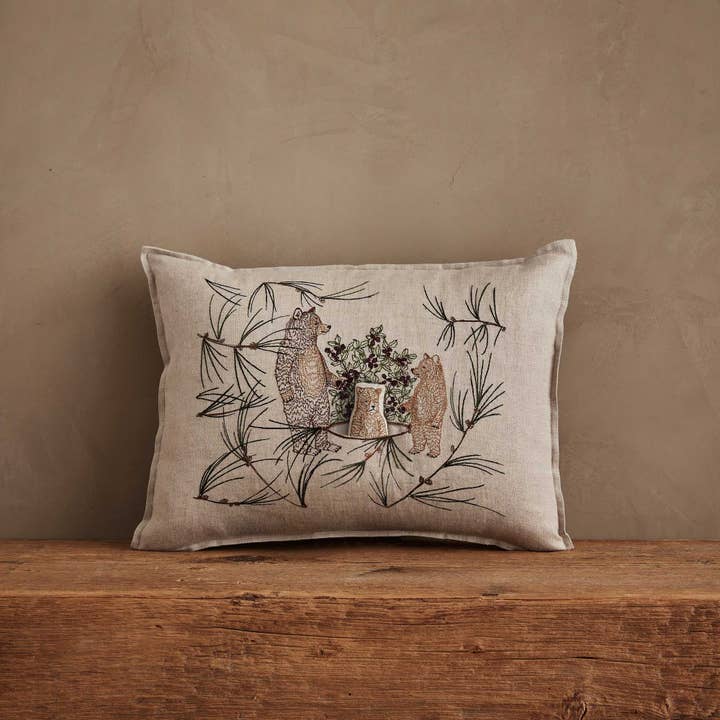 Almofada de Bolso Briar Ursos por atacado de Coral & Tusk