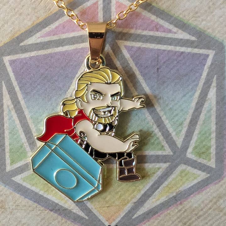 Con-Quest Crafts - Wholesale Jewelry Set - Superhero& Comic Inspired Earrings, Necklaces & Zipper Pulls8