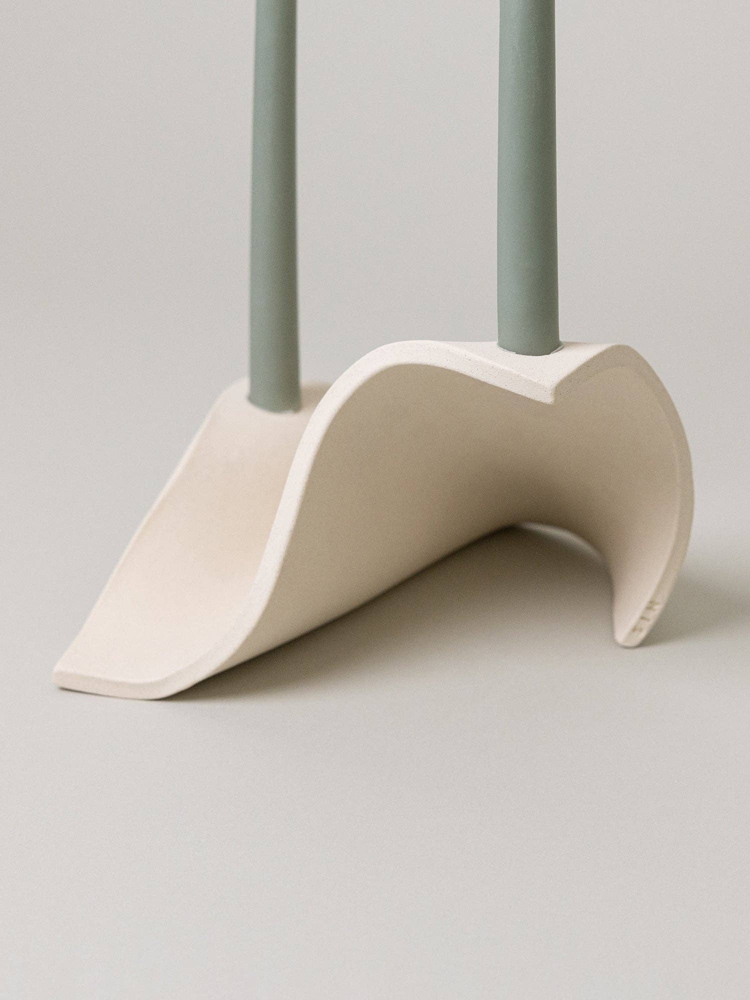 Virginia Sin - Vendita all'ingrosso Portacandele - Candelabro a drappeggio, osso7