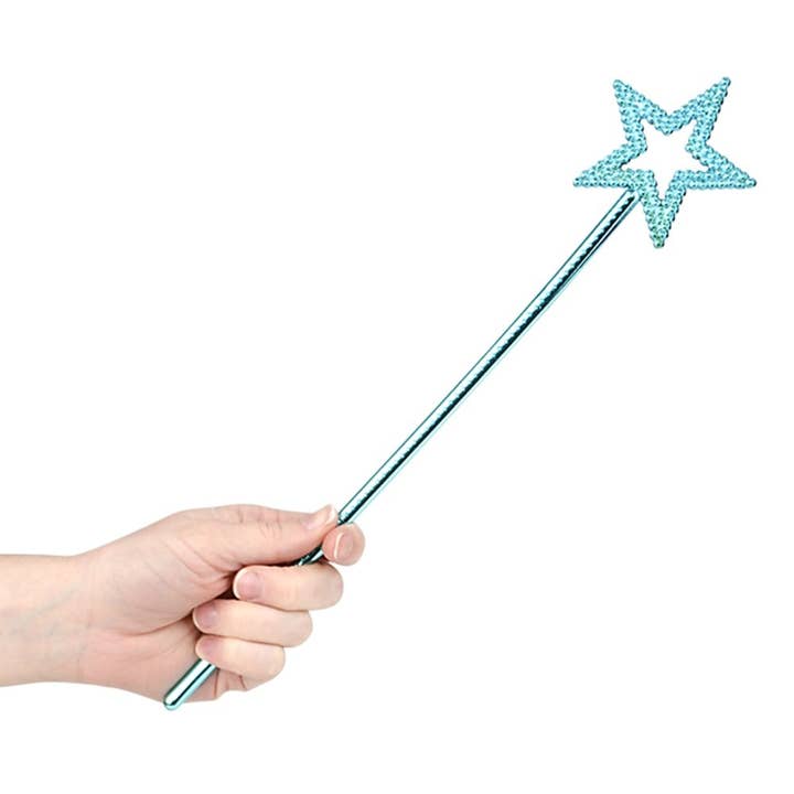 La Luna Bella - Toys - Wholesale Toy Wand - Kids - 14.5" METALLIC STAR WAND LLB toy-wand kids