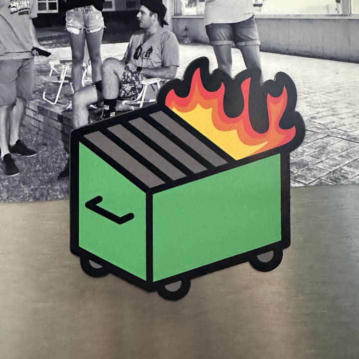 KP General Store - Wholesale Magnet - Dumpster Fire Magnet4