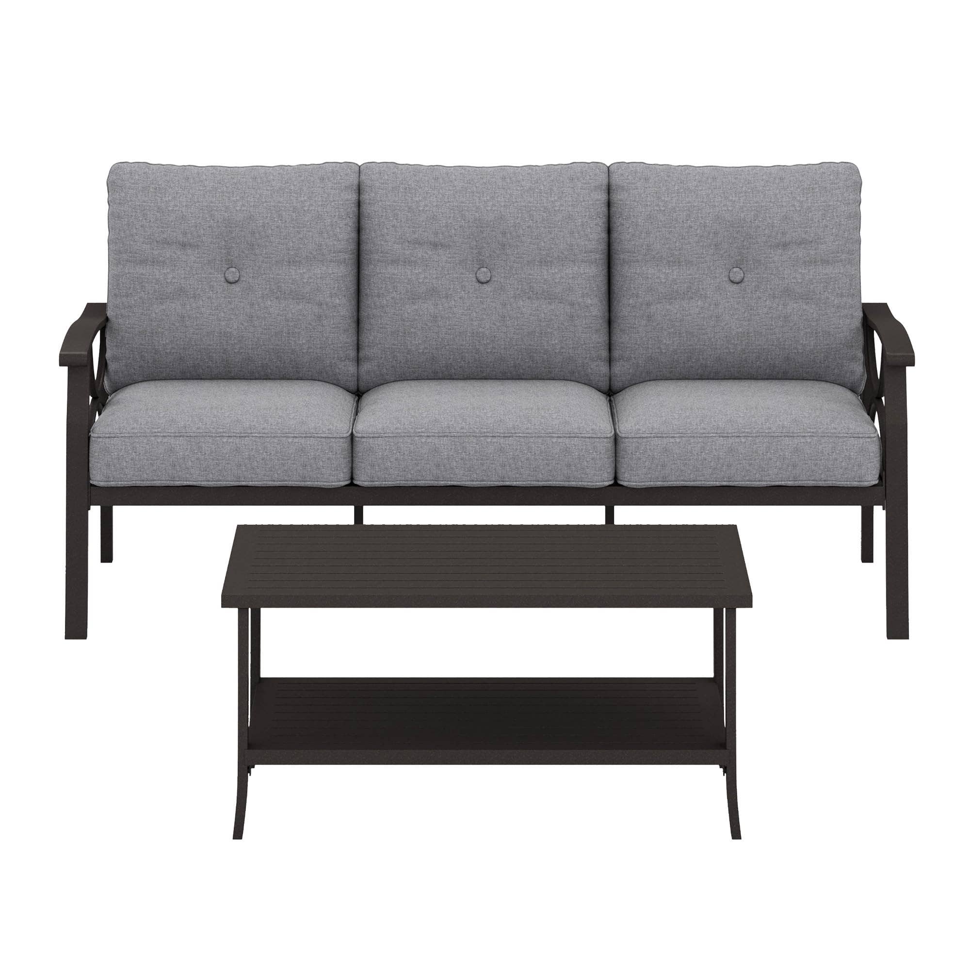 Heynemo - Wholesale Patio Set - Outdoor Patio Furniture Set, 2 Piece Patio Conversation Set22