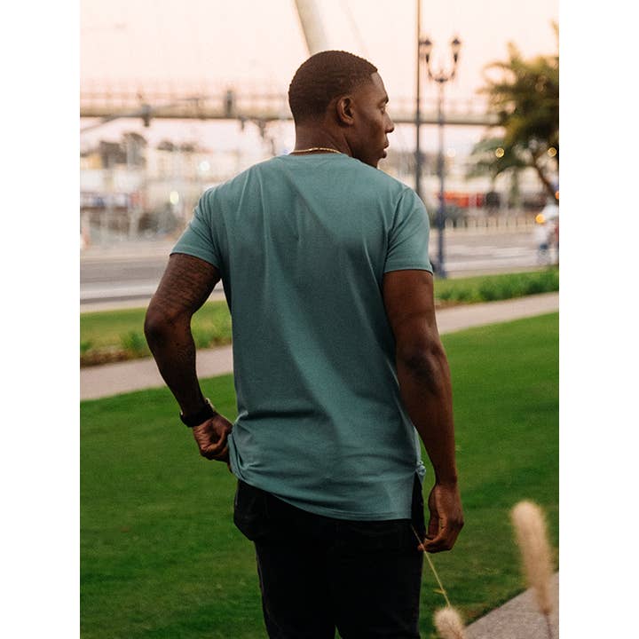 021 ESSENTIAL POCKET T-SHIRT - SEA FOAM for wholesale by 021 Originals