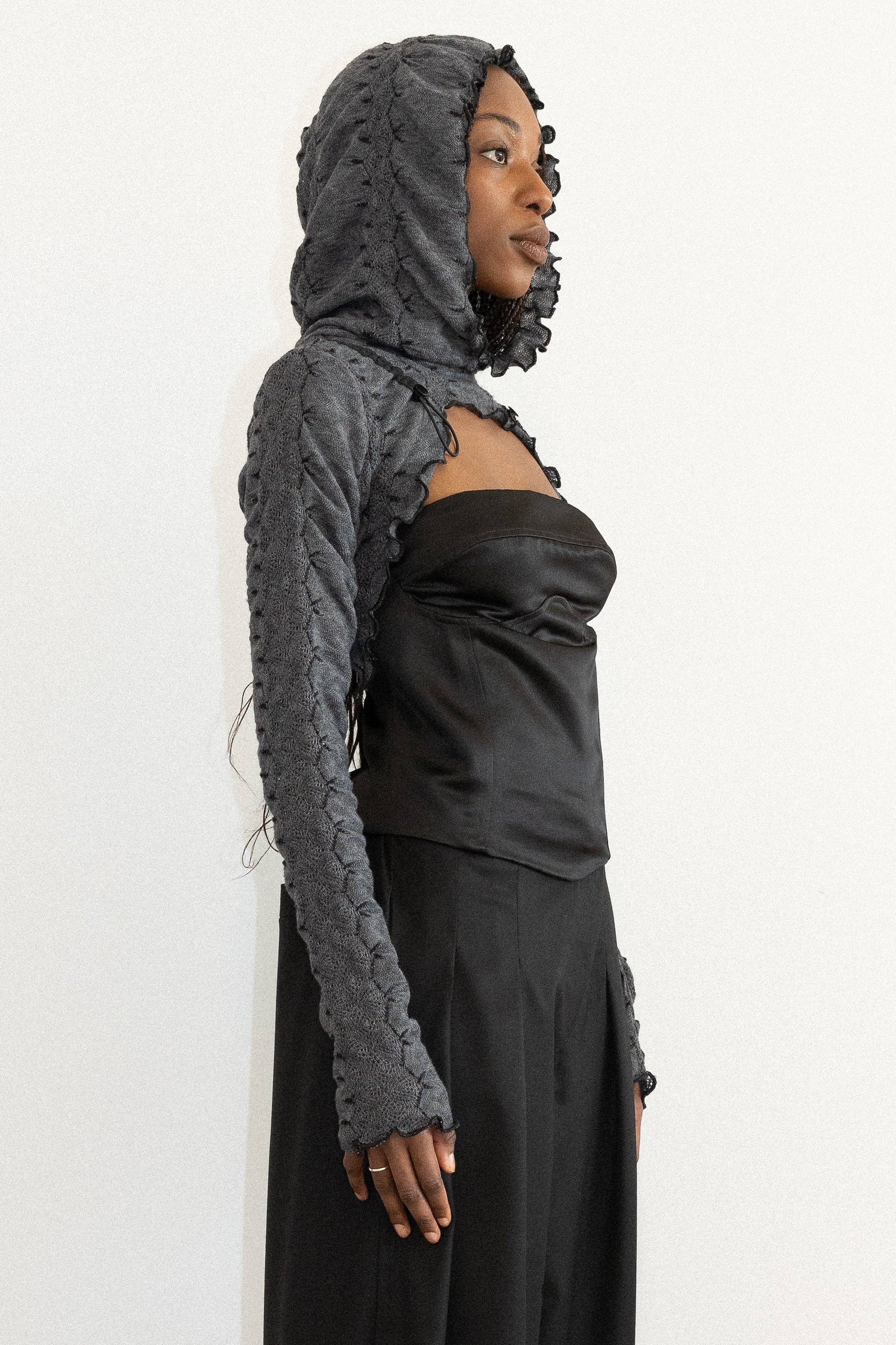 Mercy House Studio - Wholesale Knit Top - Women's - FOXHOLE HOODED TOP2