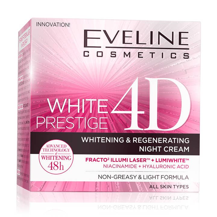 Whitening and Regenerating Night Cream (50 ml) for wholesale by Eveline Cosmetics