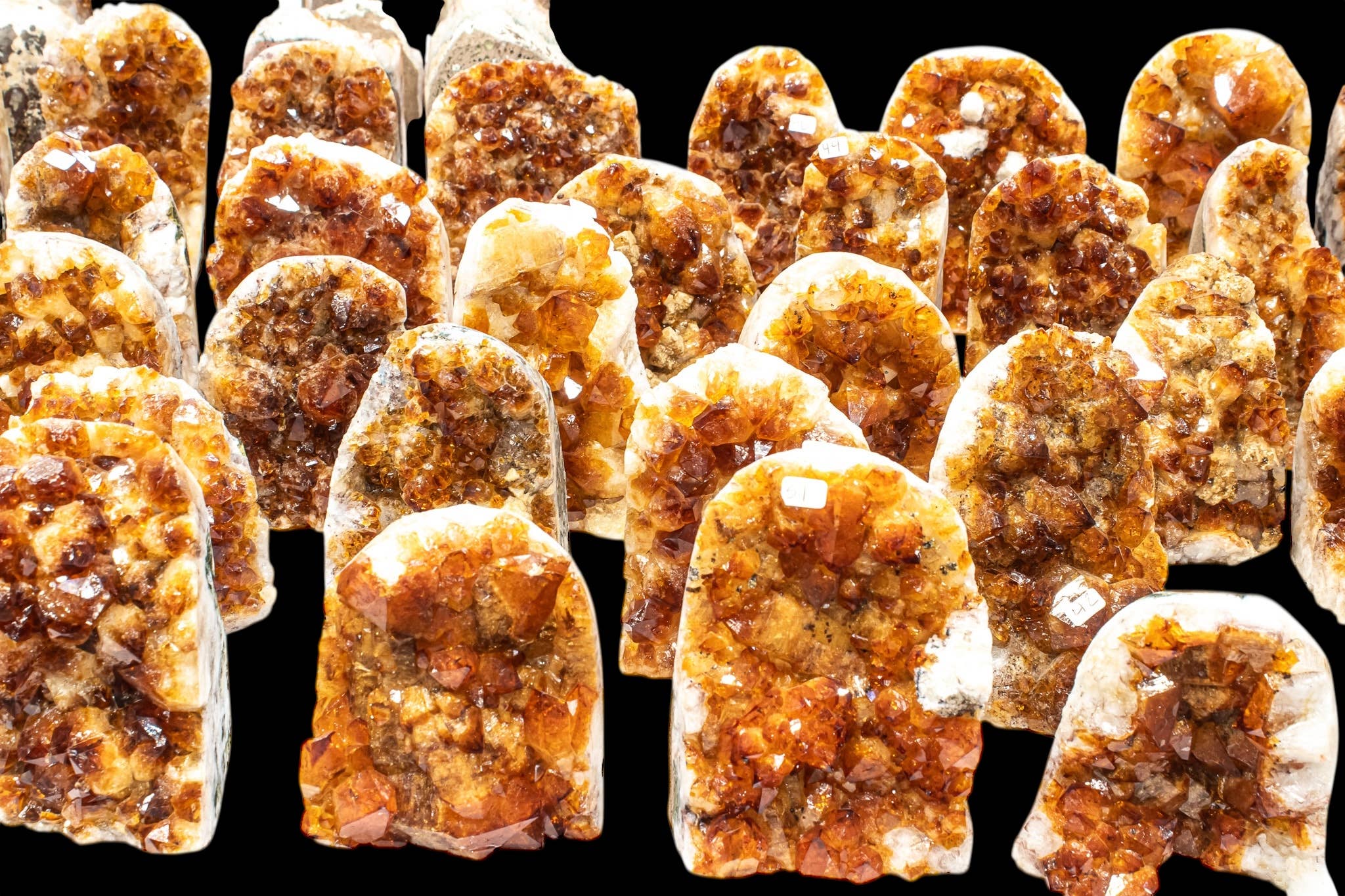 Quasar Gems USA - Wholesale Spiritual Stone/Crystal - Citrine Cut Base Standing Dark2