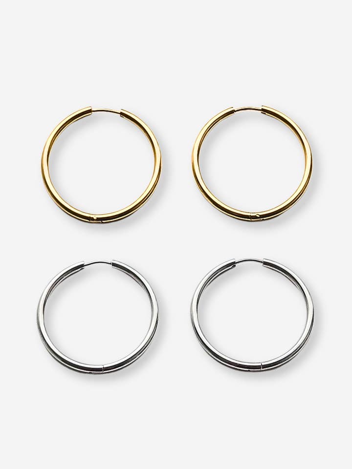 Slim Hoops for wholesale by COUTUKITSCH