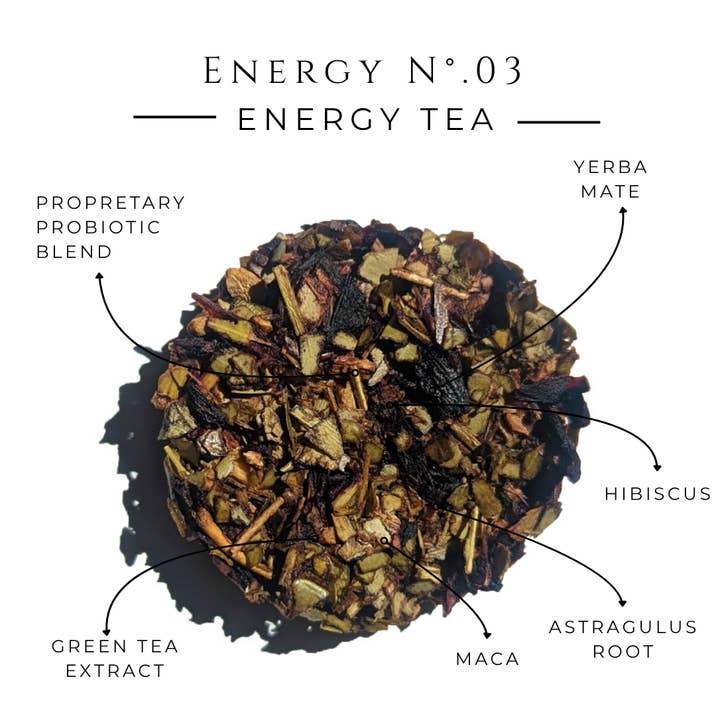 iLOLA Tea - Wholesale Health/Detox Tea - Energy No. 03 | Loose Leaf Wellness Tea