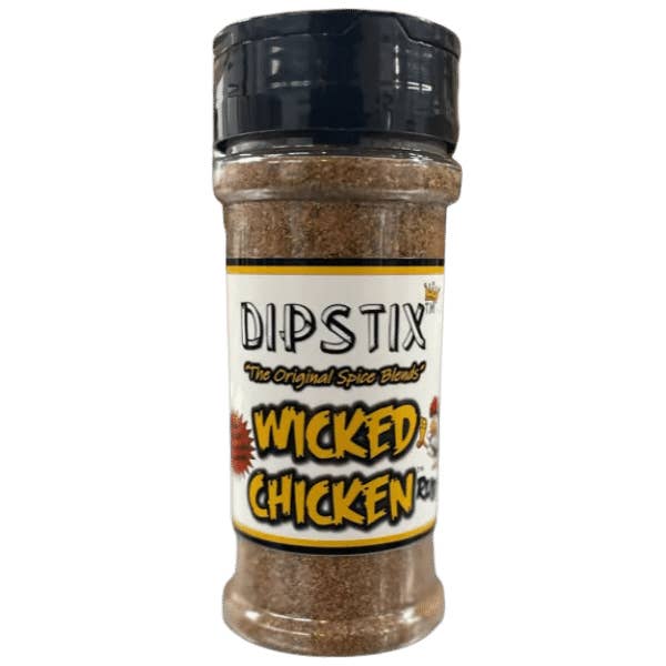 DIPSTIX - Wholesale Rub - Wicked Chicken; Premium Poultry Rub
