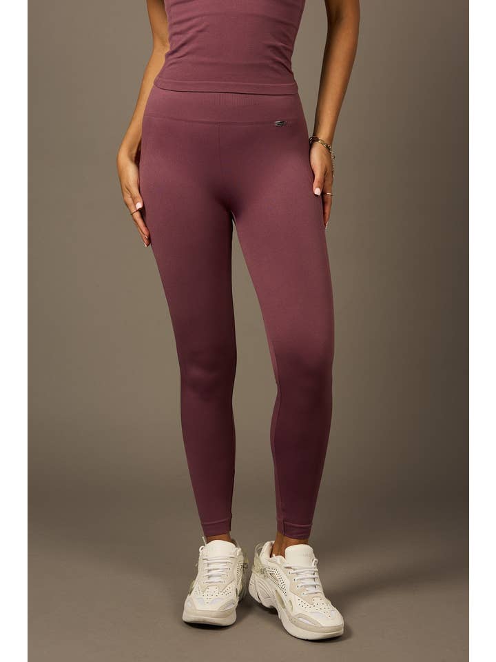 Bliss Legging in Figue for wholesale on Faire1