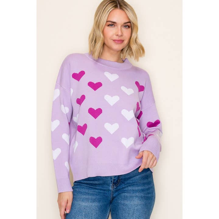 VALENTINE HEART SWEATER for wholesale by STACCATO