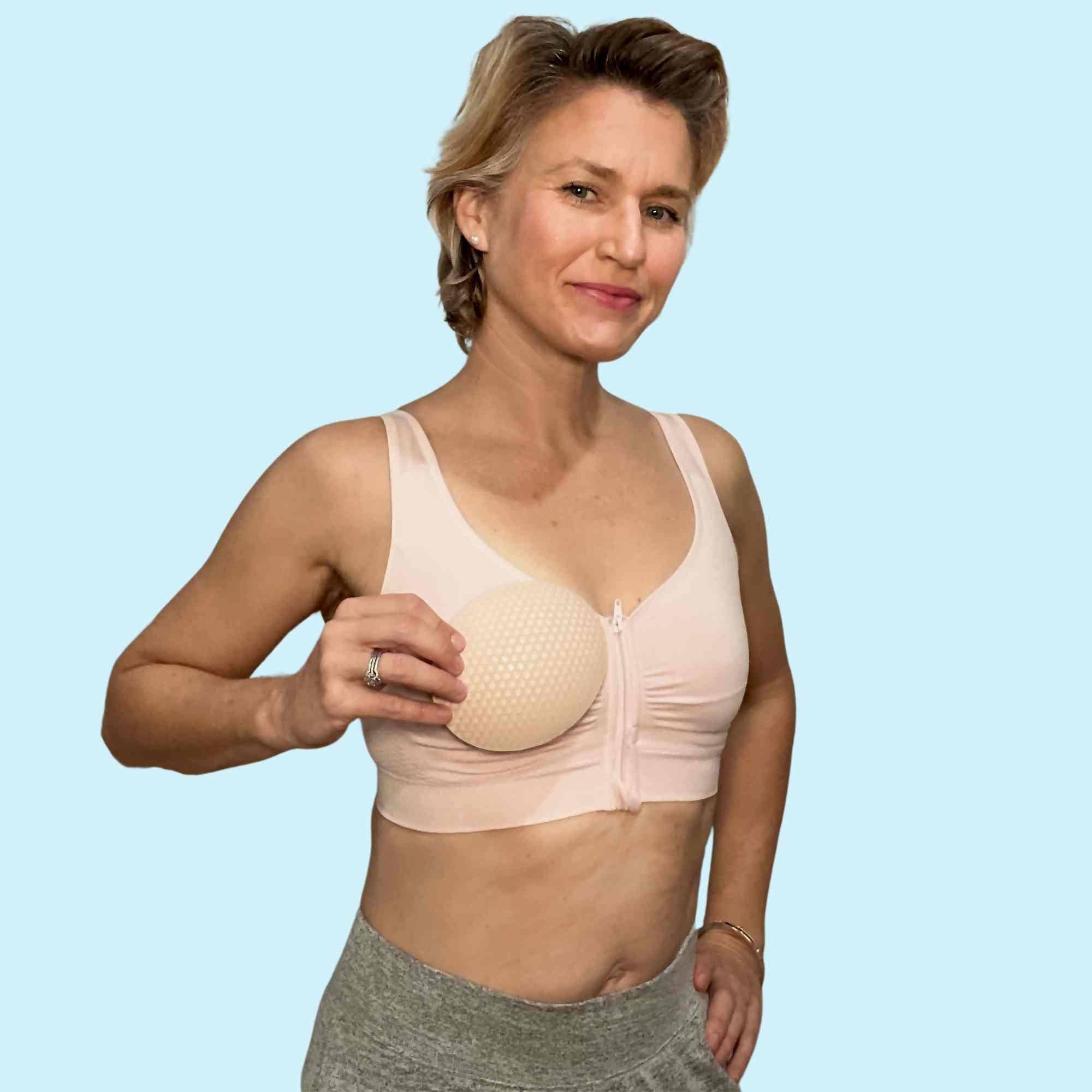 Honey Cloudz - Wholesale Bra Inserts - Women's - Oval Extra Breast Form – Post-Mastectomy12