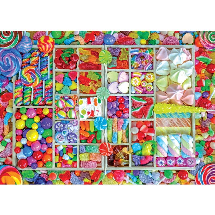 Peter Pauper Press - Wholesale Puzzle - Adult - Candy Party 1000 Piece Jigsaw Puzzle