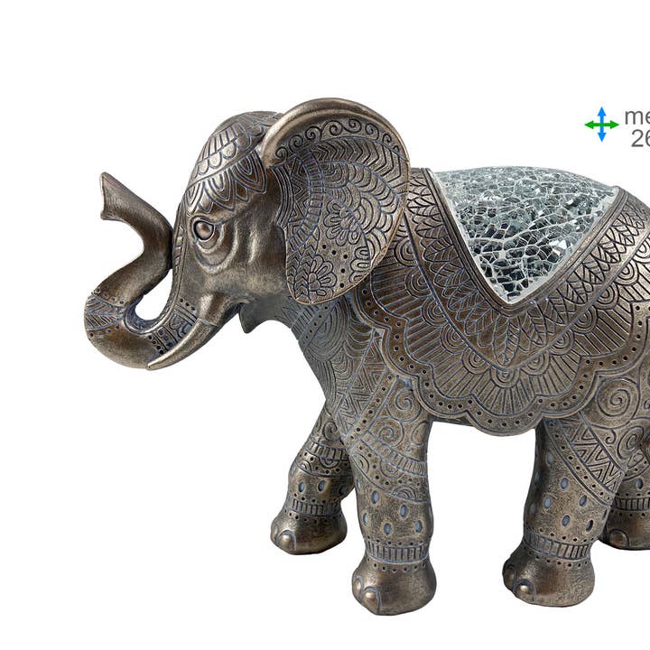 Resin Elephant 26x9x20cm for wholesale by Esoterica Arte