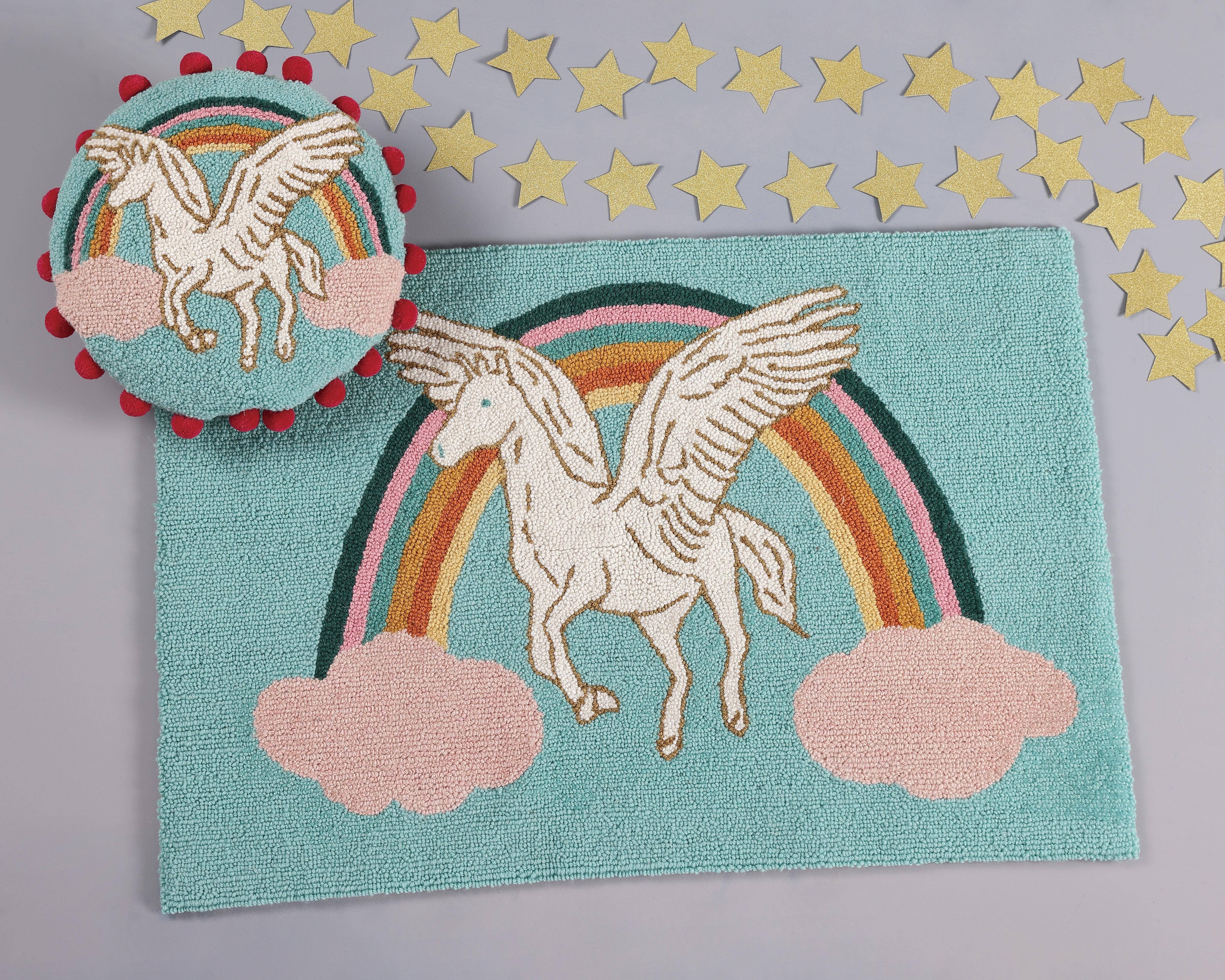 Peking Handicraft - Vendita all'ingrosso Tappeto - Tappeto a uncinetto Sogni di Unicorno - Teresa Chan2