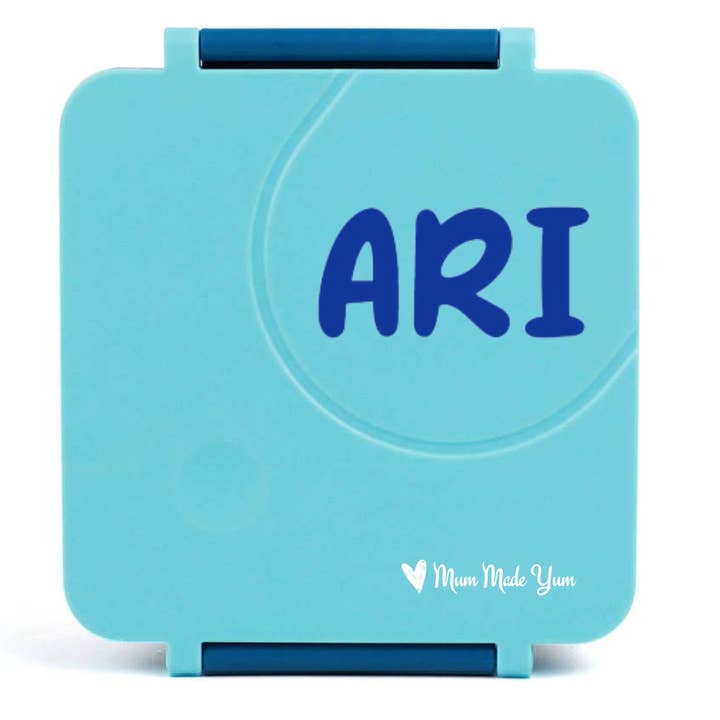 Mum Made Yum - Wholesale Lunch bag/box - Maxi Bento Lunchbox + Thermos Food Jar - Blue