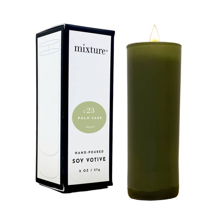 Mixture Home - Wholesale Votive Candle - 2 oz Avocado Votive