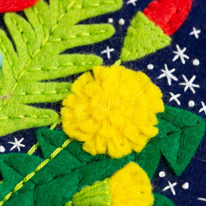 Hawthorn Handmade (US Duties Paid) - Wholesale Craft Sewing Kit - Wildflower Pennant Felt Craft Kit | Complete Craft Kit7