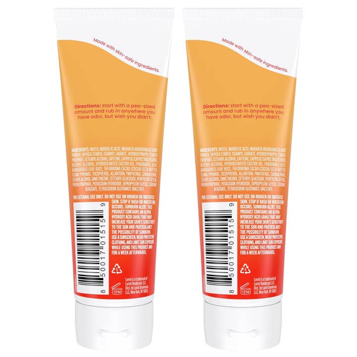 MEHIAZ - Vendita all'ingrosso Deodorante - Donna - Lume Crema Deodorante per il Corpo Intero – Mandarino Fresco1