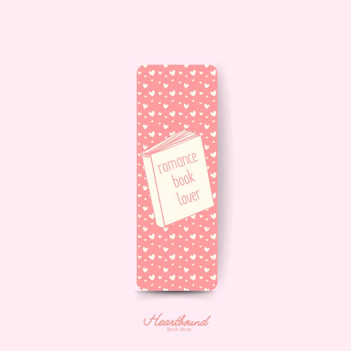 Romance Book Lover Bookmark for wholesale by Heartbound Book Shop