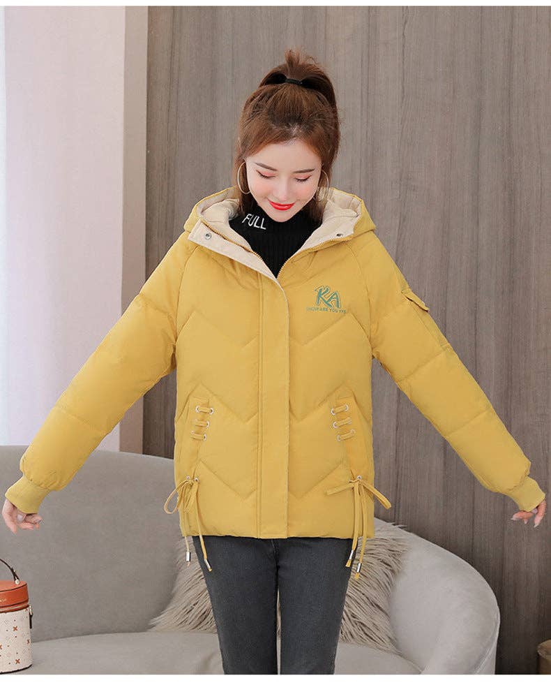 Marayn - Wholesale Puffer Jacket - Women's - Chic 2025 Winter Puffer Jacket Korean Style Warm Loose #226