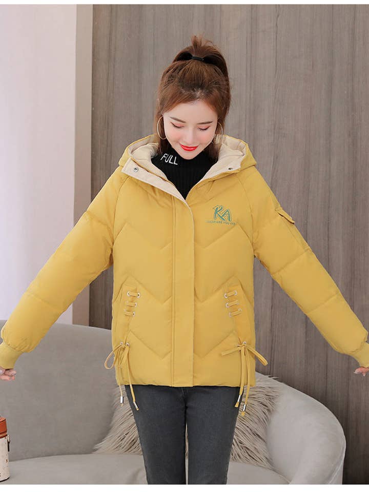 Marayn - Wholesale Puffer Jacket - Women's - Chic 2025 Winter Puffer Jacket Korean Style Warm Loose #226