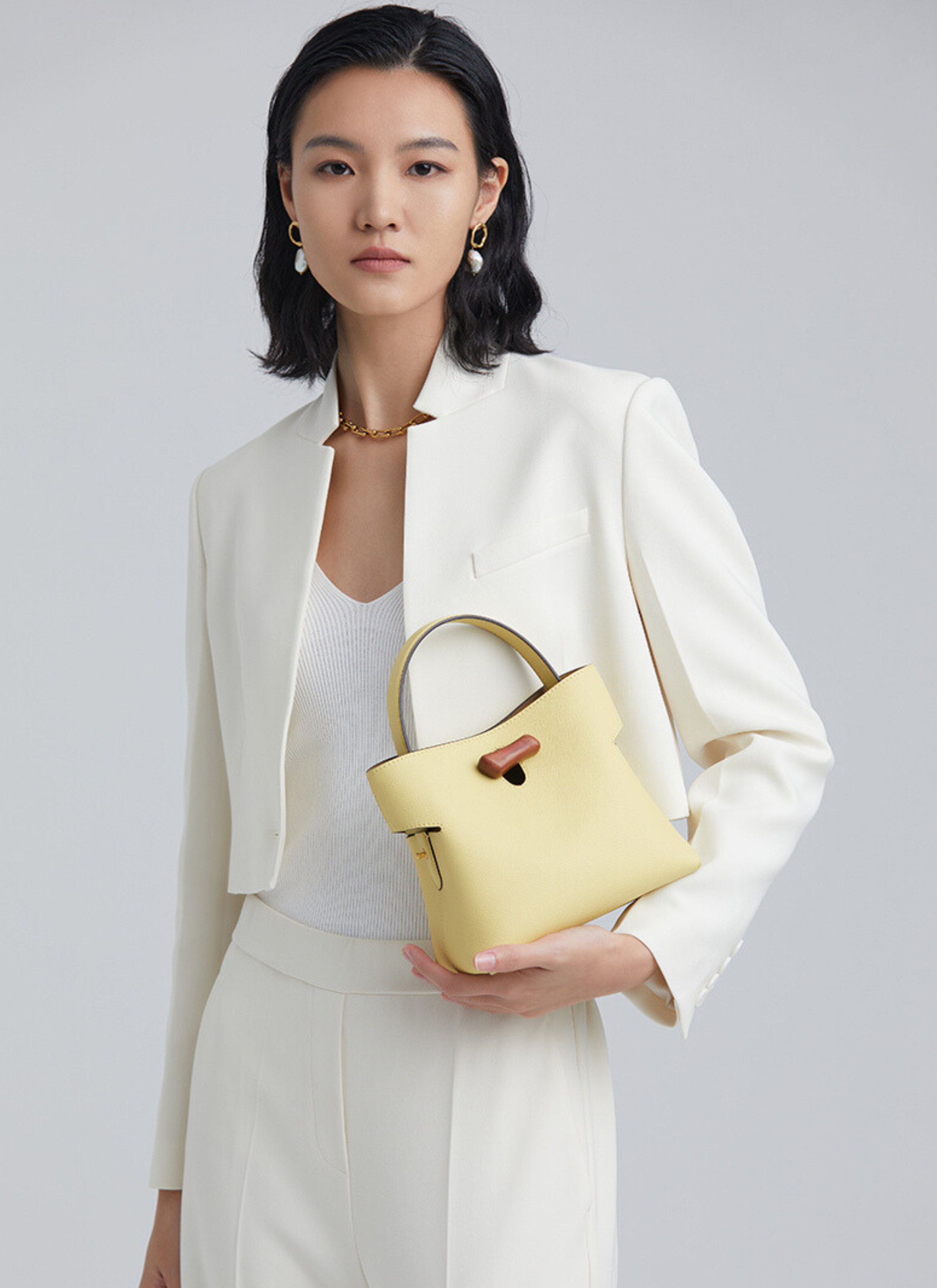 Gaia Tote Bag - Yellow for wholesale on Faire3