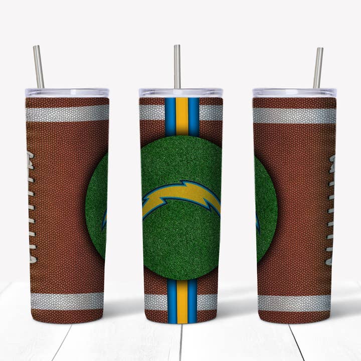Gobelet en acier inoxydable 20oz - Football - LA Chargers pour la vente par Your Custom Sports