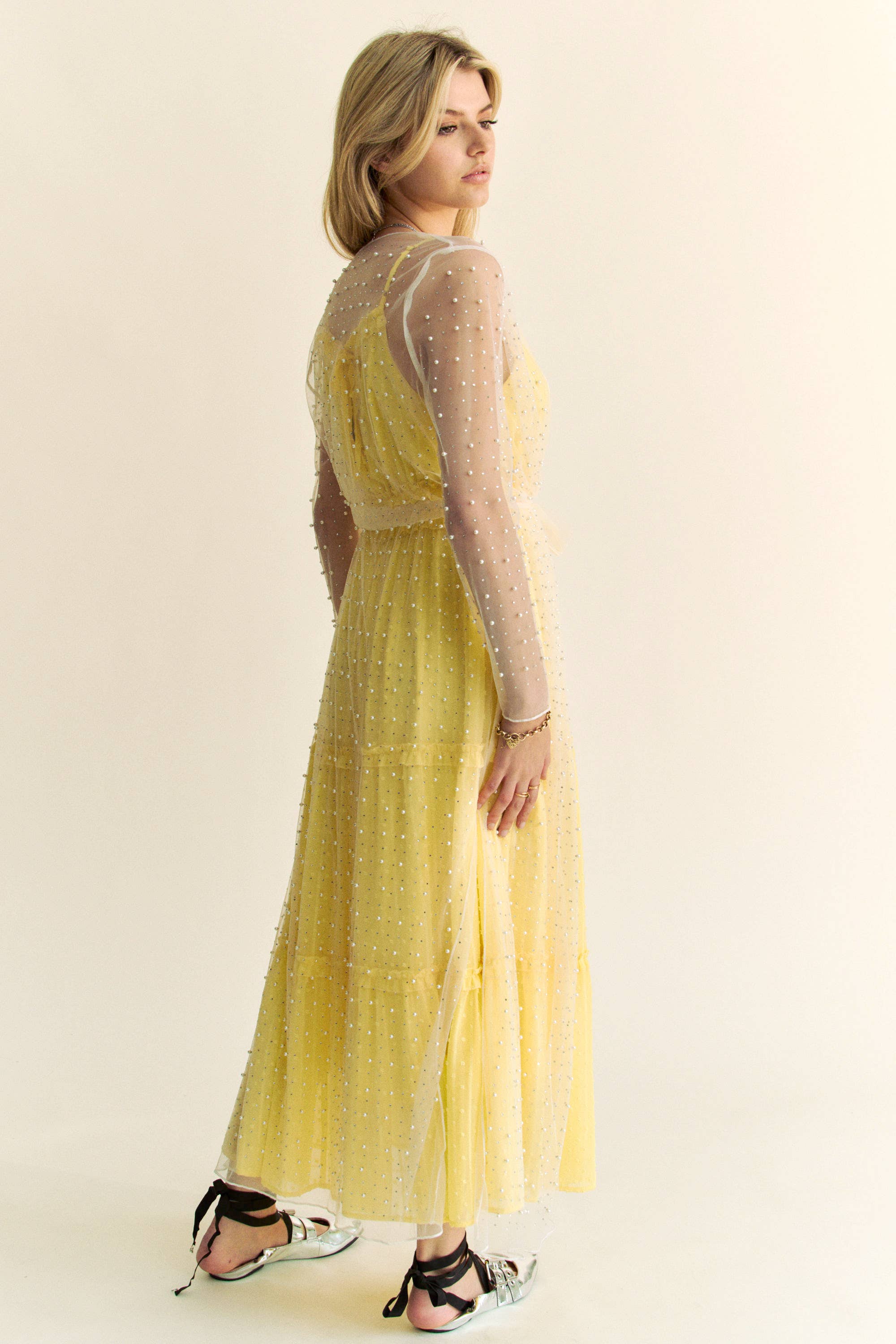 Davi & Dani – Großhandel Strickjacke – Damen – PLUS-Strickjacke mit Mesh, Perlen, Strass und offenem Vorderteil zum Binden12